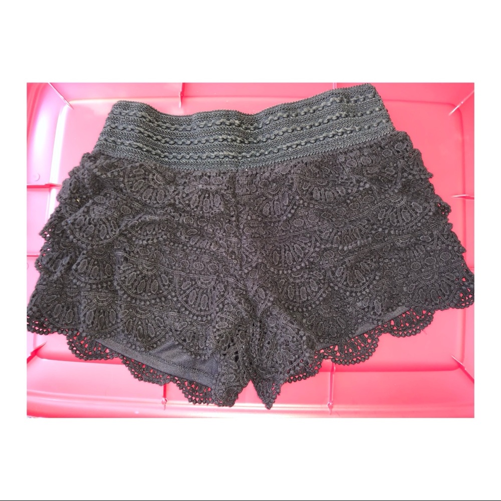 Crochet shorts